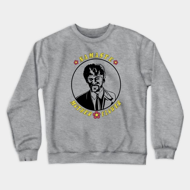 Pulp Yoga (transparent) Crewneck Sweatshirt by Injustice